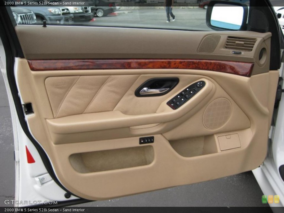 Sand Interior Door Panel for the 2000 BMW 5 Series 528i Sedan #48409120
