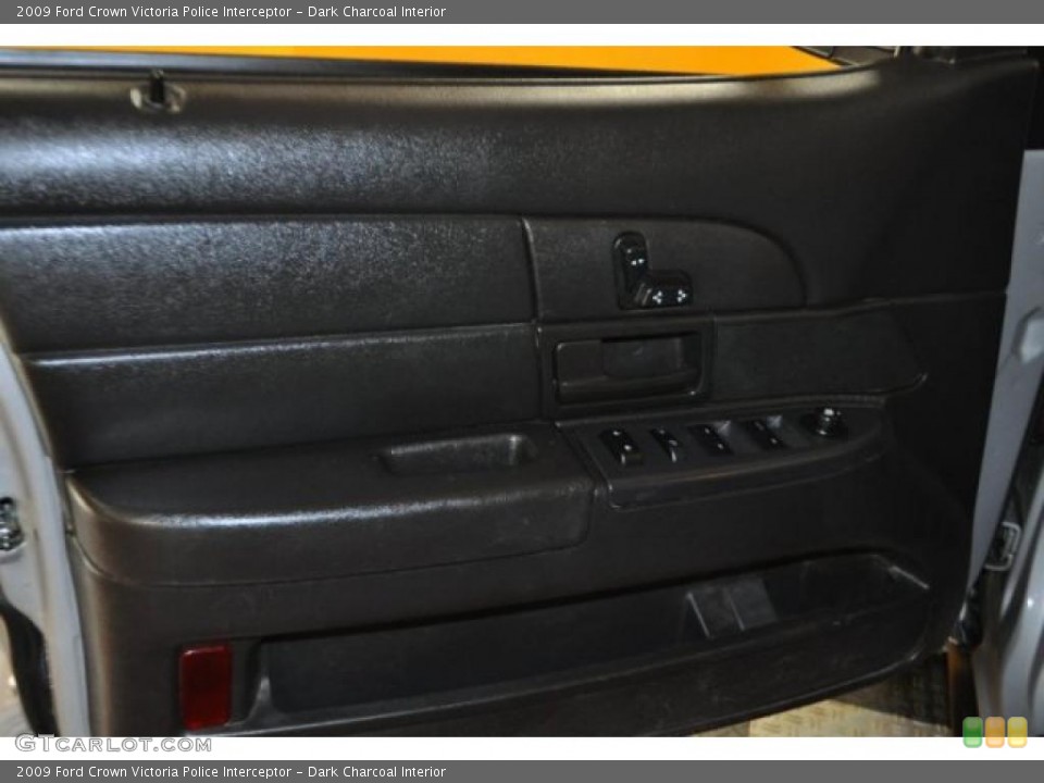 Dark Charcoal Interior Door Panel for the 2009 Ford Crown Victoria Police Interceptor #48409168