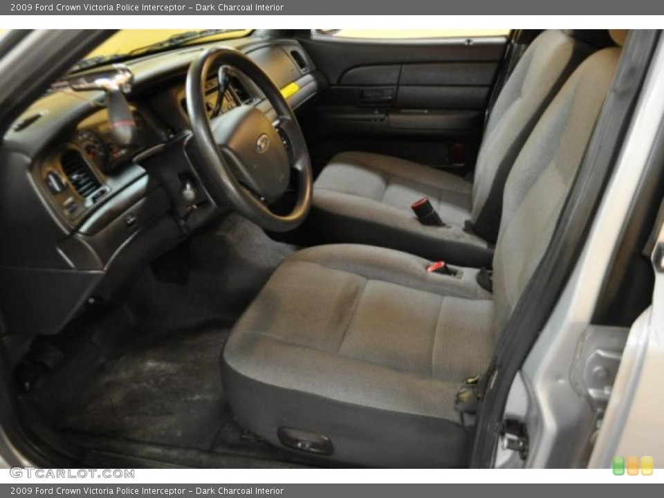 Dark Charcoal Interior Photo for the 2009 Ford Crown Victoria Police Interceptor #48409180