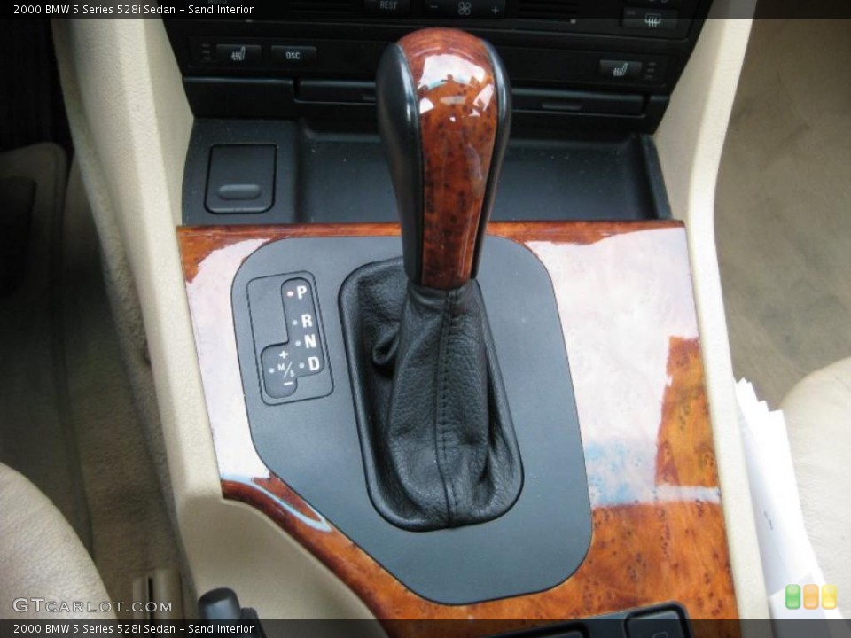 Sand Interior Transmission for the 2000 BMW 5 Series 528i Sedan #48409285