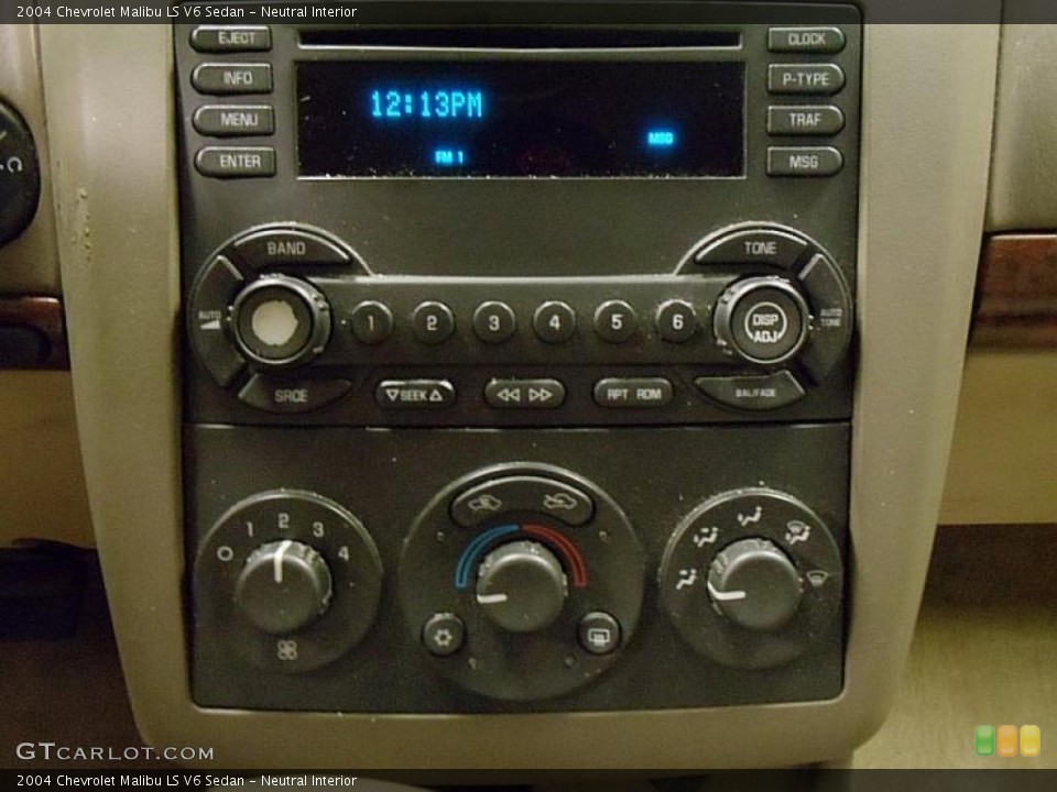Neutral Interior Controls for the 2004 Chevrolet Malibu LS V6 Sedan #48409636