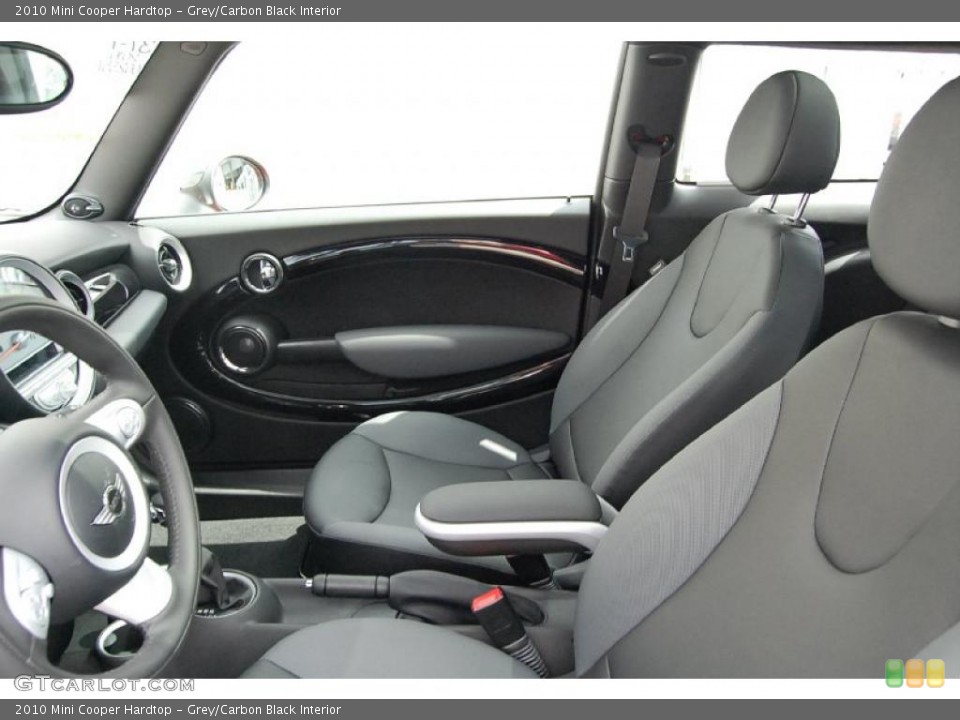 Grey/Carbon Black Interior Photo for the 2010 Mini Cooper Hardtop #48410308
