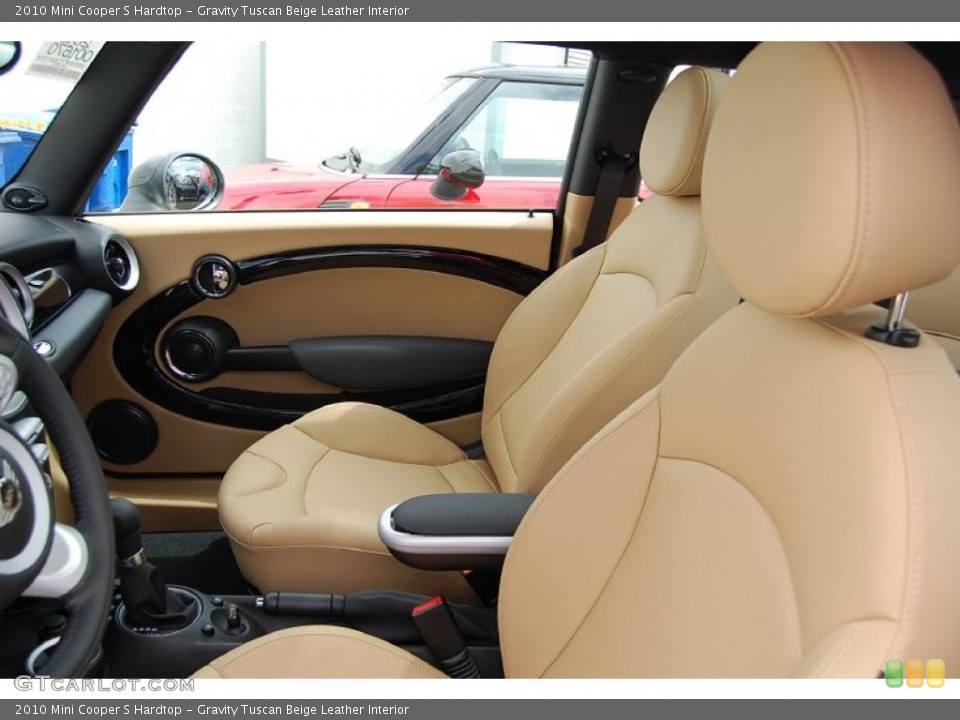 Gravity Tuscan Beige Leather Interior Photo for the 2010 Mini Cooper S Hardtop #48410377