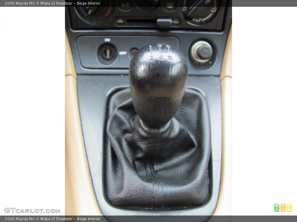 Beige Interior Transmission for the 2000 Mazda MX-5 Miata LS Roadster #48411901