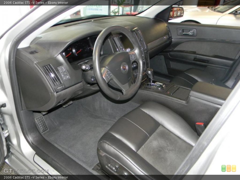 Ebony Interior Prime Interior for the 2006 Cadillac STS -V Series #48413767