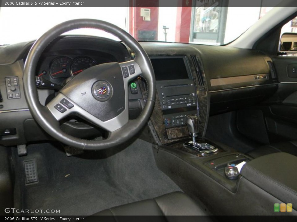 Ebony Interior Dashboard for the 2006 Cadillac STS -V Series #48413884
