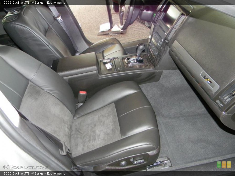 Ebony Interior Photo for the 2006 Cadillac STS -V Series #48413908