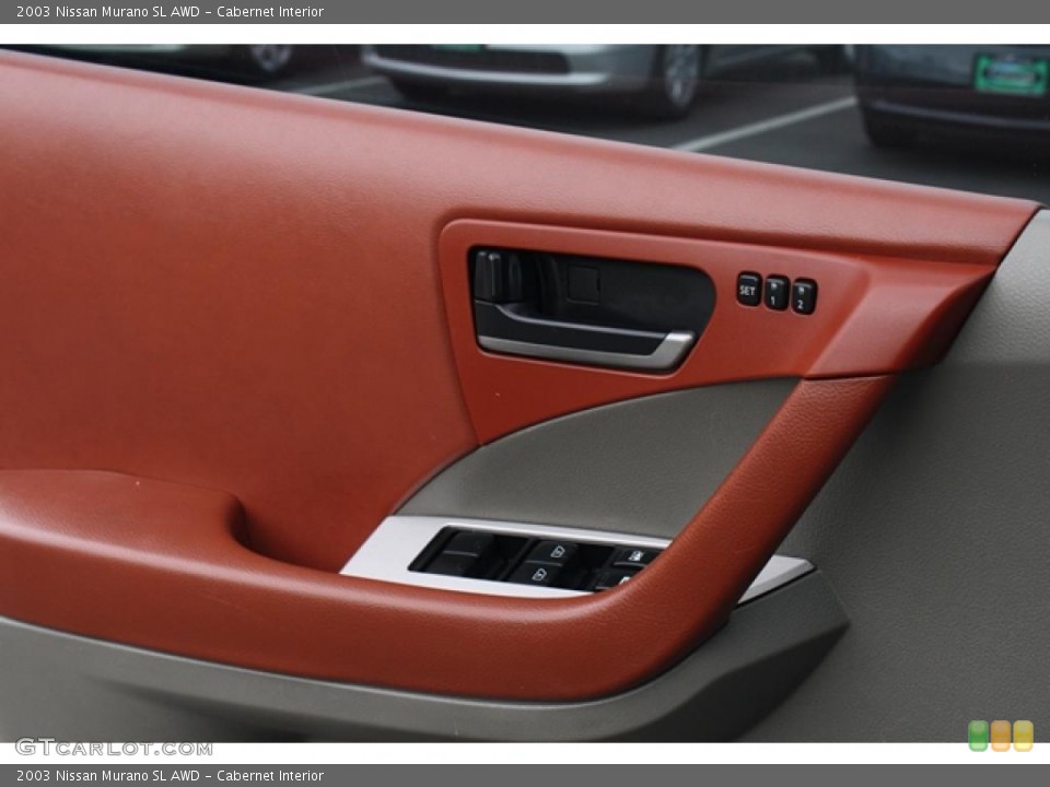Cabernet Interior Door Panel for the 2003 Nissan Murano SL AWD #48413914