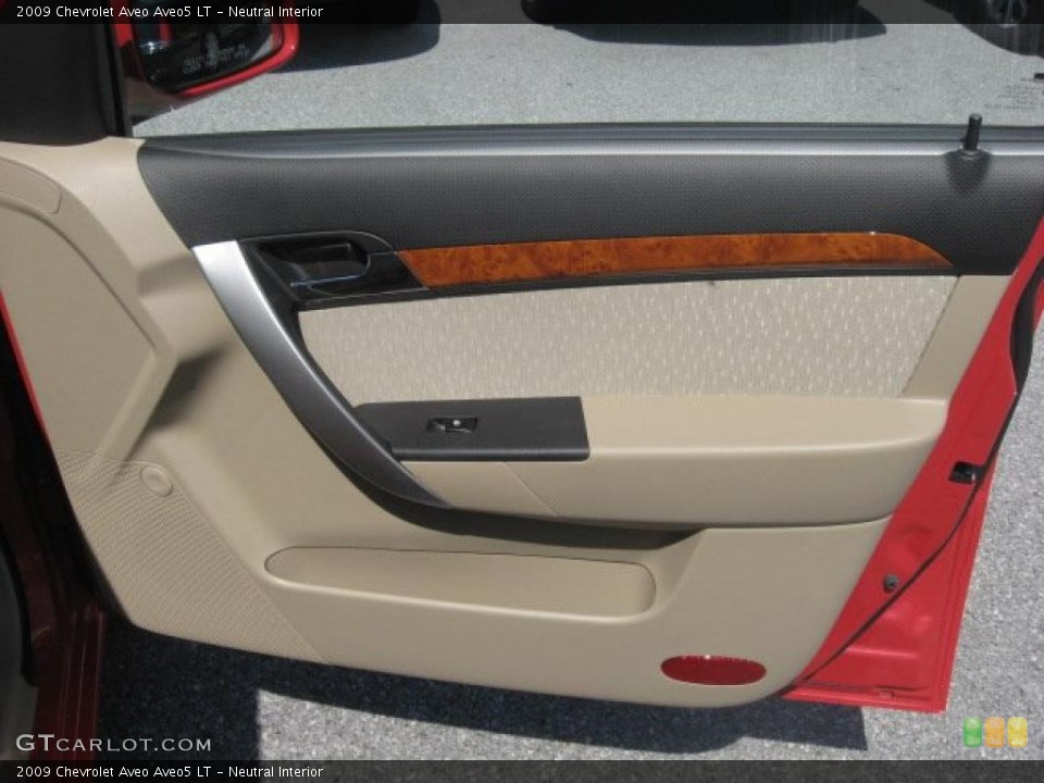 Neutral Interior Door Panel for the 2009 Chevrolet Aveo Aveo5 LT #48415735