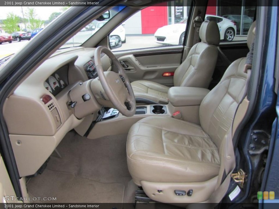 Sandstone Interior Photo for the 2001 Jeep Grand Cherokee Limited #48418822