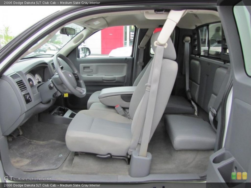Medium Slate Gray Interior Photo for the 2006 Dodge Dakota SLT Club Cab #48419470