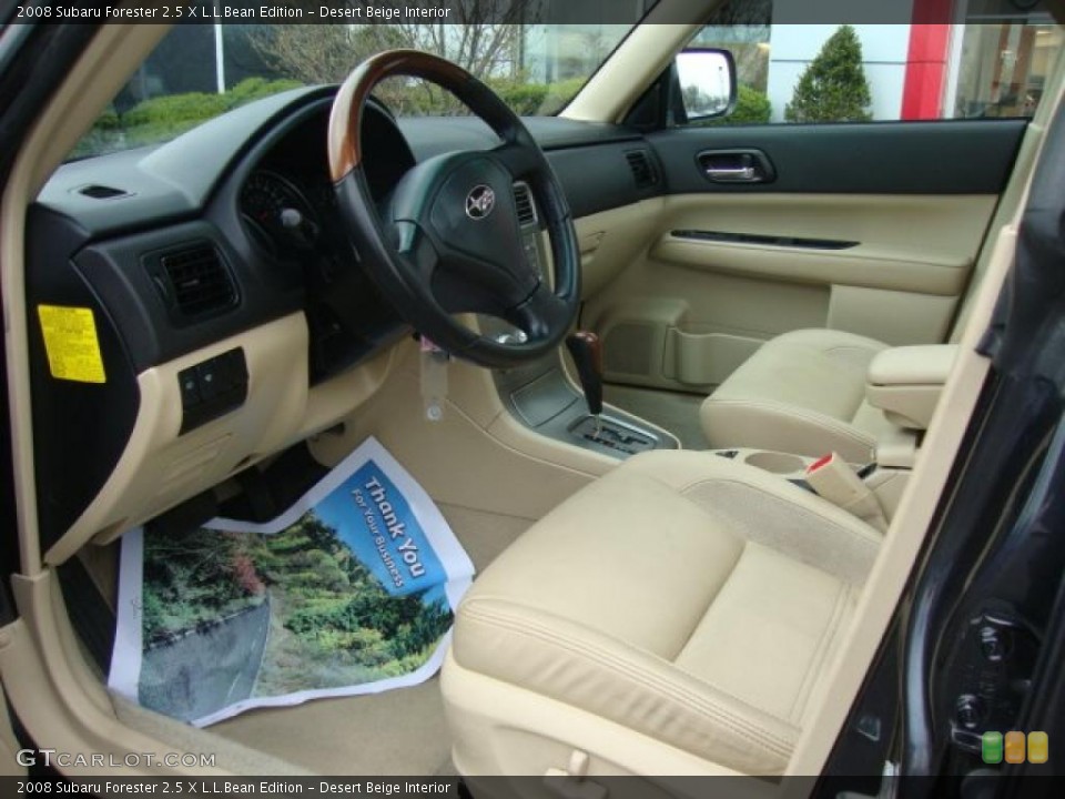 Desert Beige Interior Photo for the 2008 Subaru Forester 2.5 X L.L.Bean Edition #48422245