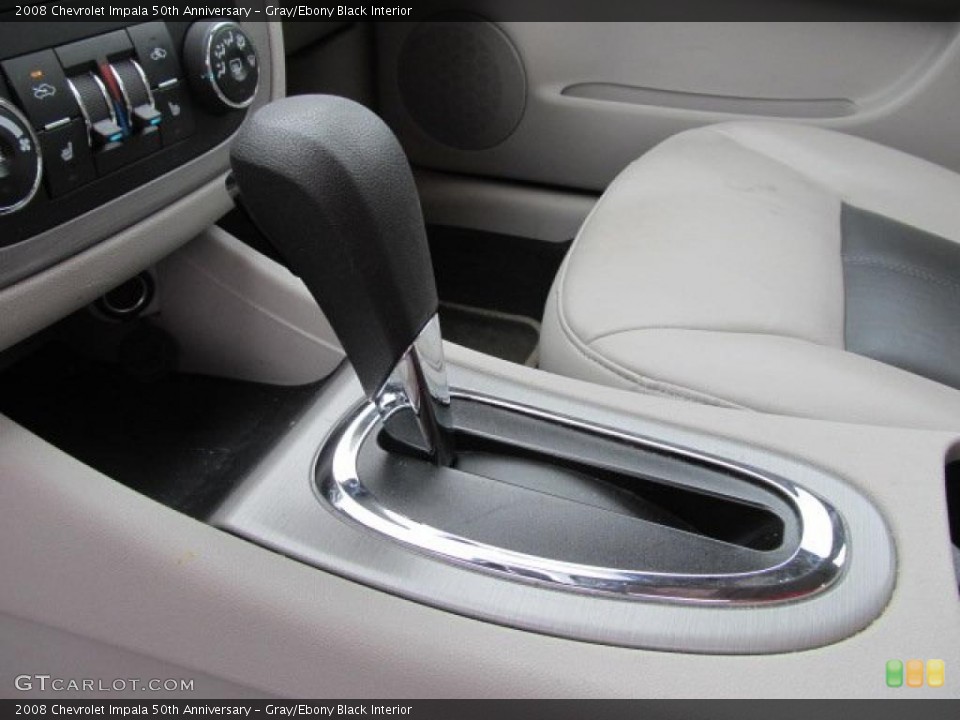 Gray/Ebony Black Interior Transmission for the 2008 Chevrolet Impala 50th Anniversary #48422248