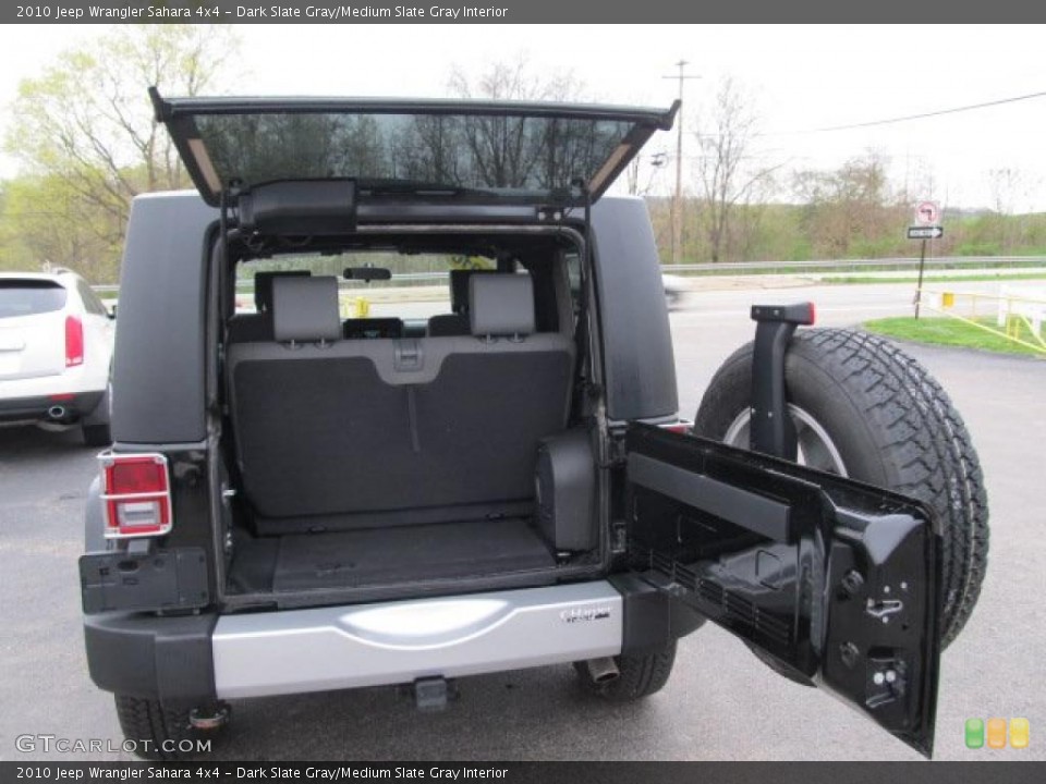 Dark Slate Gray/Medium Slate Gray Interior Trunk for the 2010 Jeep Wrangler Sahara 4x4 #48423094