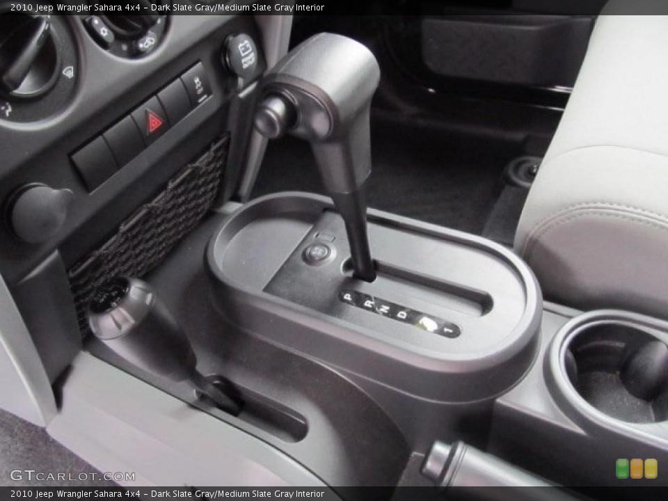 Dark Slate Gray/Medium Slate Gray Interior Transmission for the 2010 Jeep Wrangler Sahara 4x4 #48423160