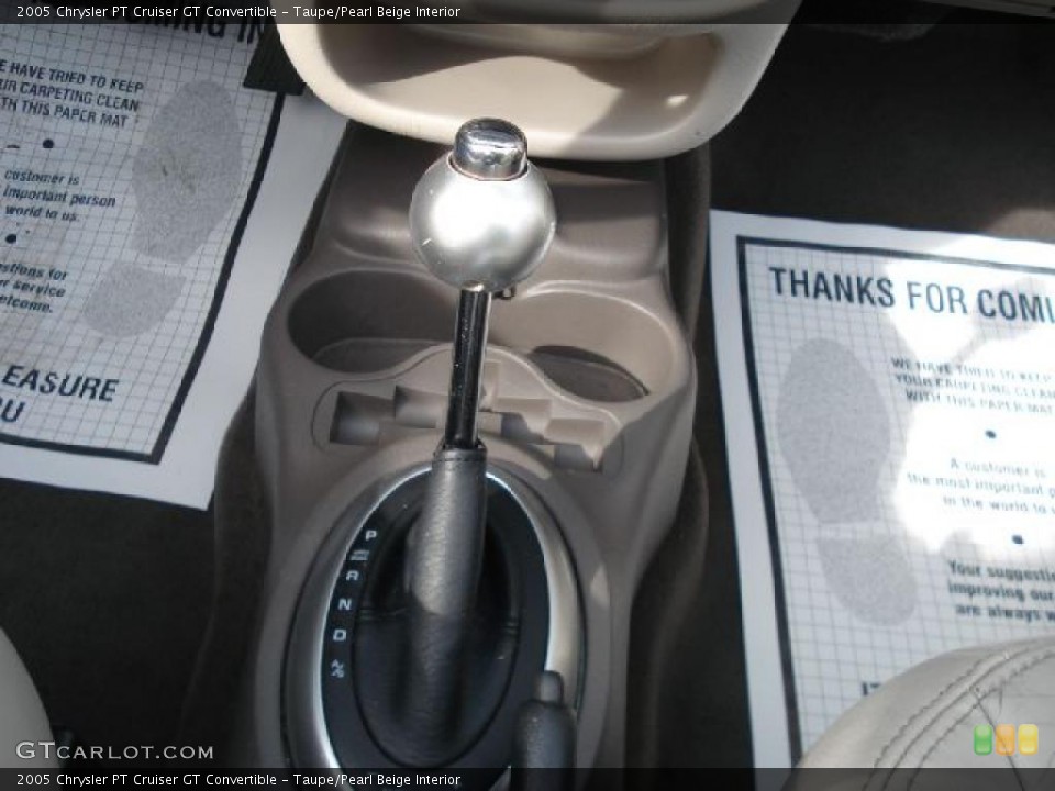 Taupe/Pearl Beige Interior Transmission for the 2005 Chrysler PT Cruiser GT Convertible #48423901