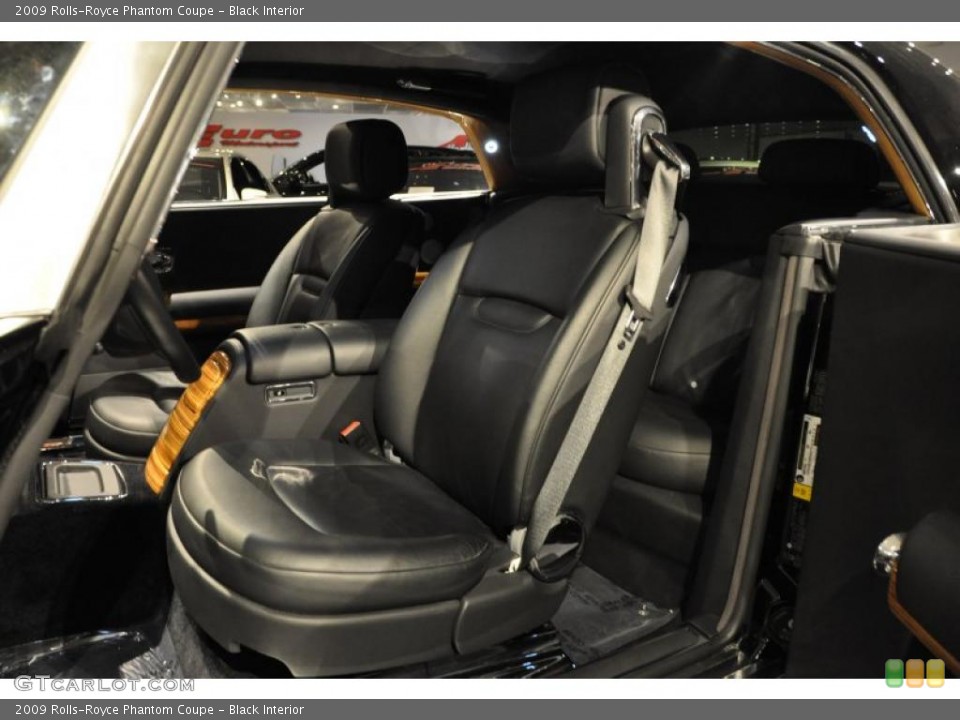 Black Interior Photo for the 2009 Rolls-Royce Phantom Coupe #48425440