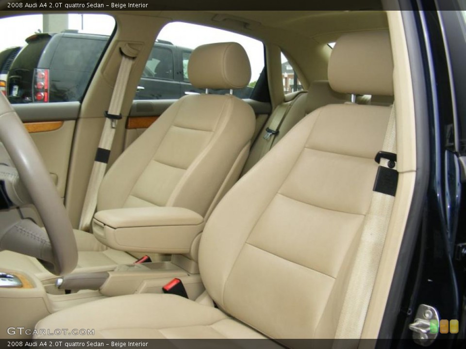 Beige Interior Photo for the 2008 Audi A4 2.0T quattro Sedan #48426445