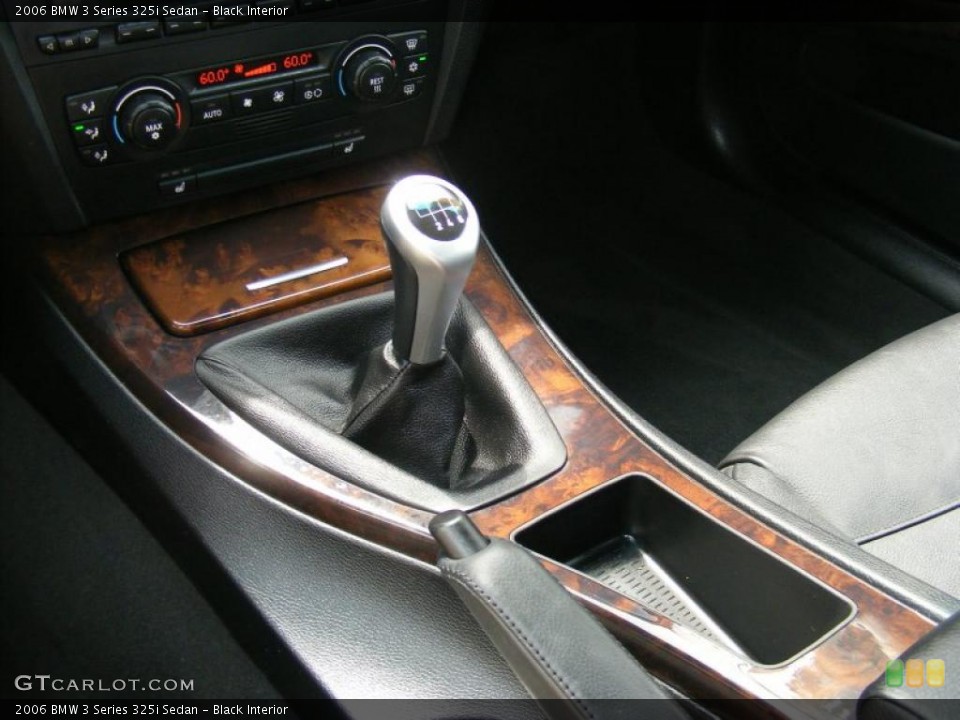 Black Interior Transmission for the 2006 BMW 3 Series 325i Sedan #48428053