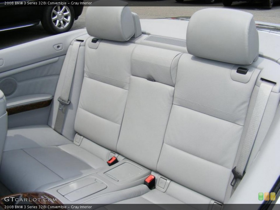 Gray Interior Photo for the 2008 BMW 3 Series 328i Convertible #48428911