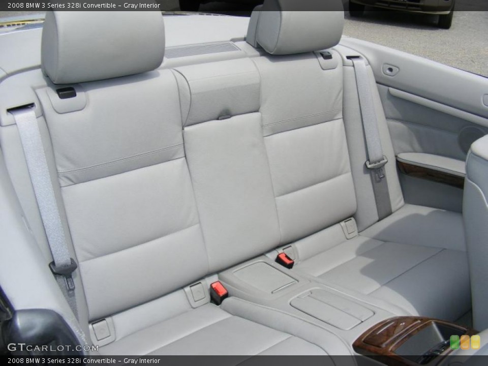 Gray Interior Photo for the 2008 BMW 3 Series 328i Convertible #48428956