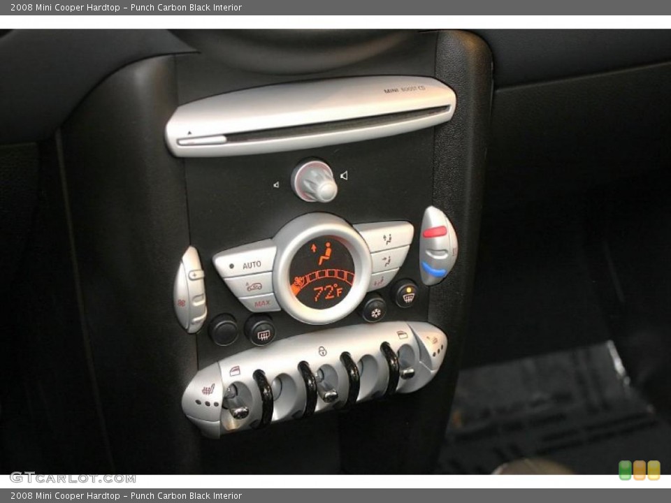 Punch Carbon Black Interior Controls for the 2008 Mini Cooper Hardtop #48429955