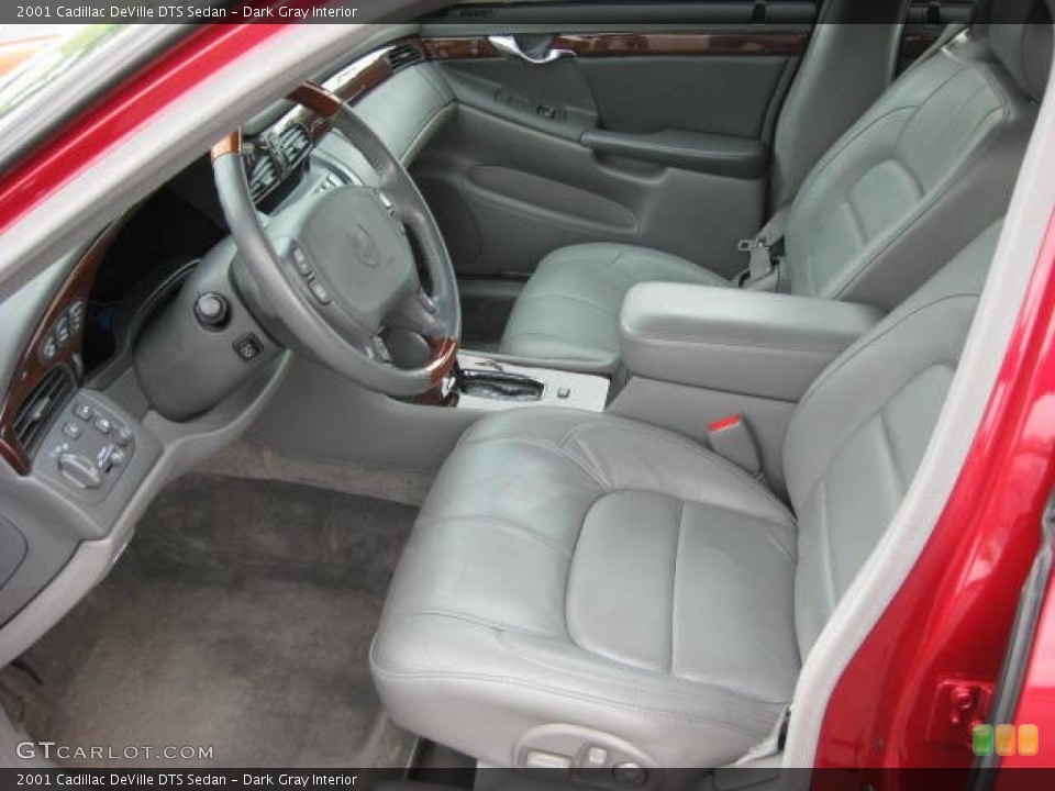 Dark Gray Interior Photo for the 2001 Cadillac DeVille DTS Sedan #48431421
