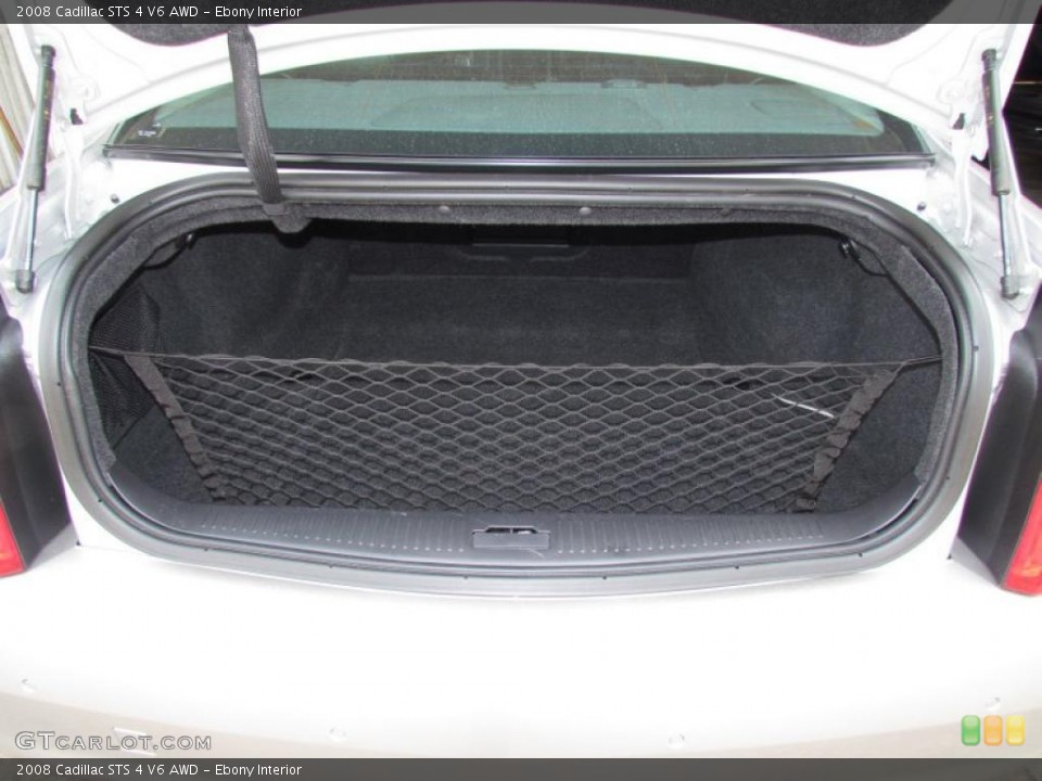 Ebony Interior Trunk for the 2008 Cadillac STS 4 V6 AWD #48431877