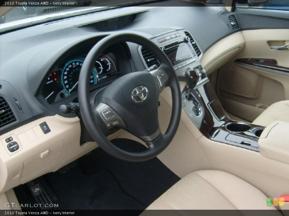 Ivory Interior Prime Interior for the 2010 Toyota Venza AWD #48432609