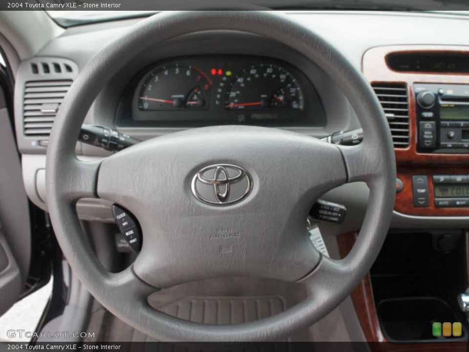 Stone Interior Steering Wheel for the 2004 Toyota Camry XLE #48433752
