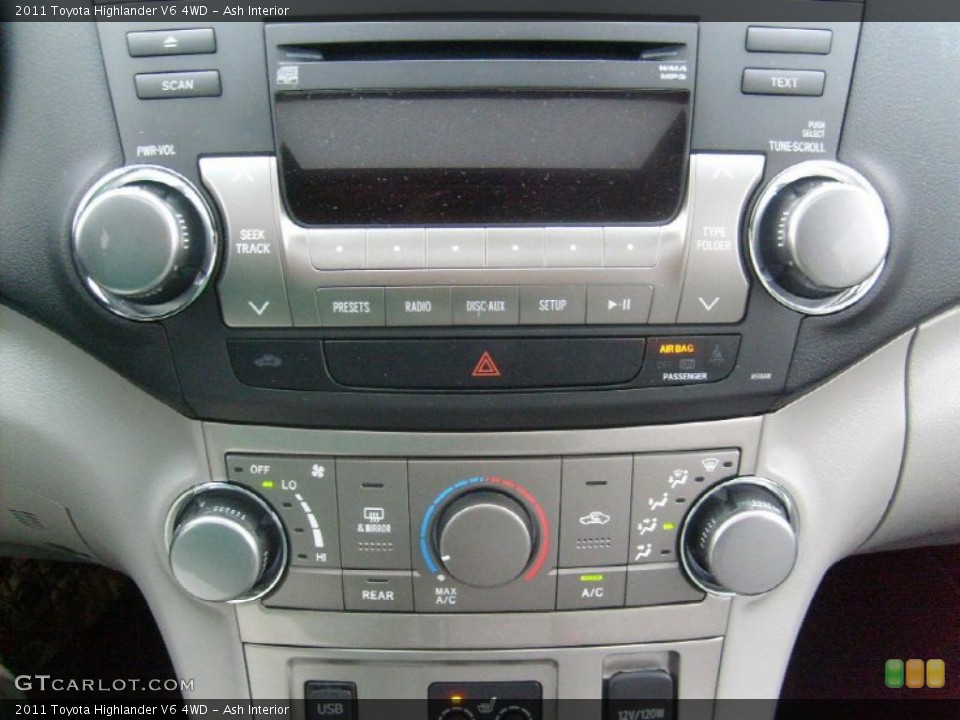 Ash Interior Controls for the 2011 Toyota Highlander V6 4WD #48433992