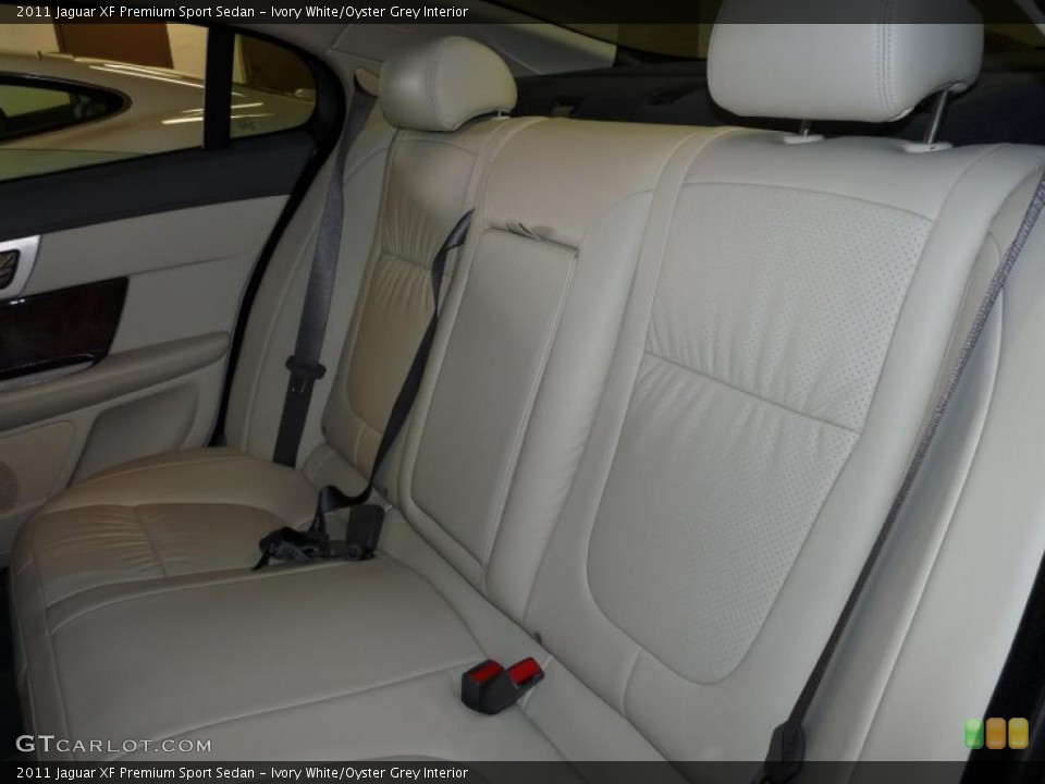 Ivory White/Oyster Grey Interior Photo for the 2011 Jaguar XF Premium Sport Sedan #48434148