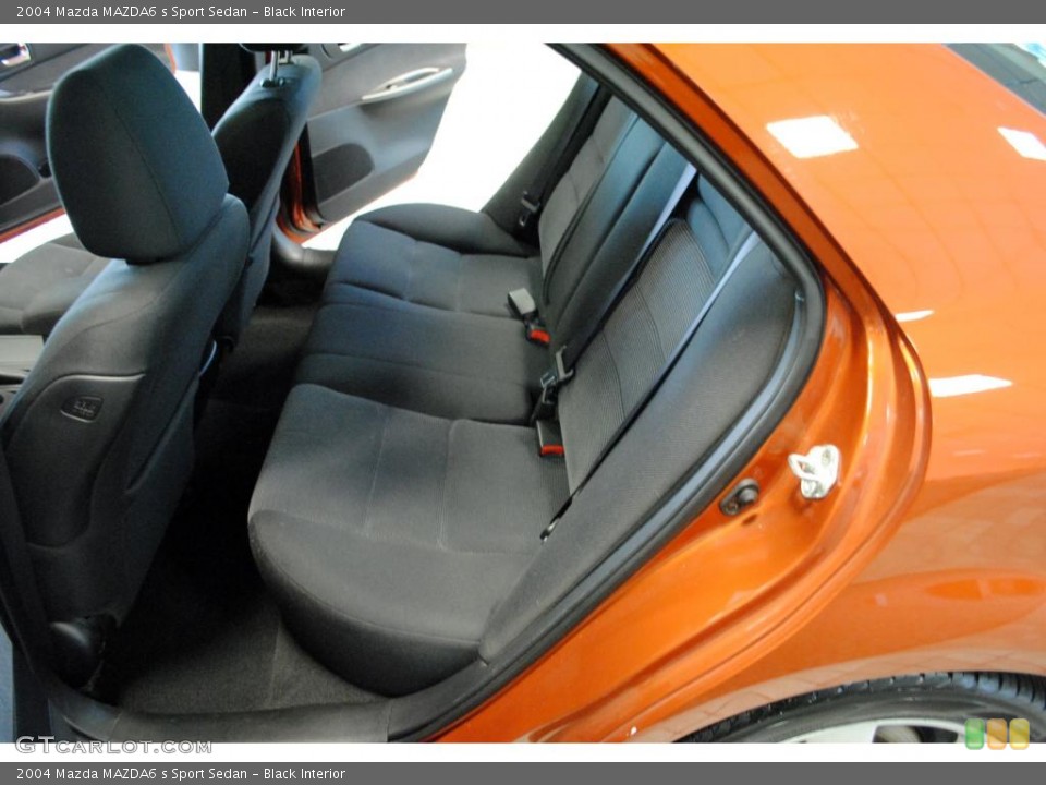 Black Interior Photo for the 2004 Mazda MAZDA6 s Sport Sedan #48434157
