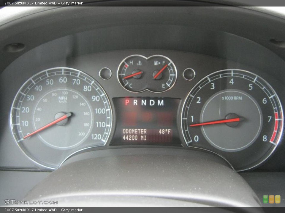 Grey Interior Gauges for the 2007 Suzuki XL7 Limited AWD #48435270