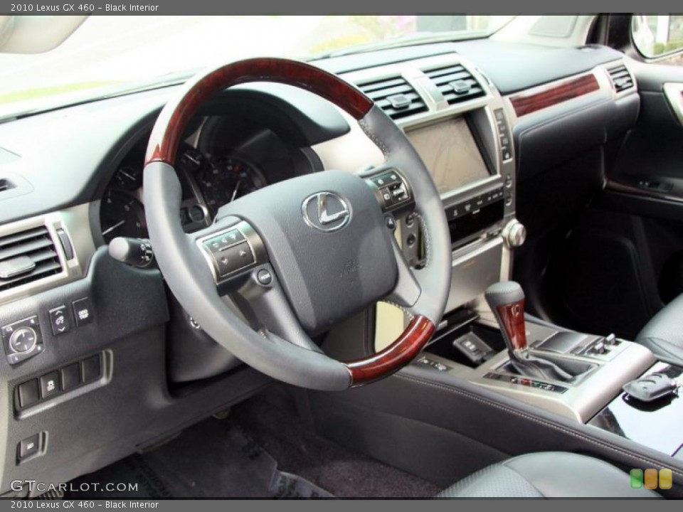 Black Interior Photo for the 2010 Lexus GX 460 #48437100