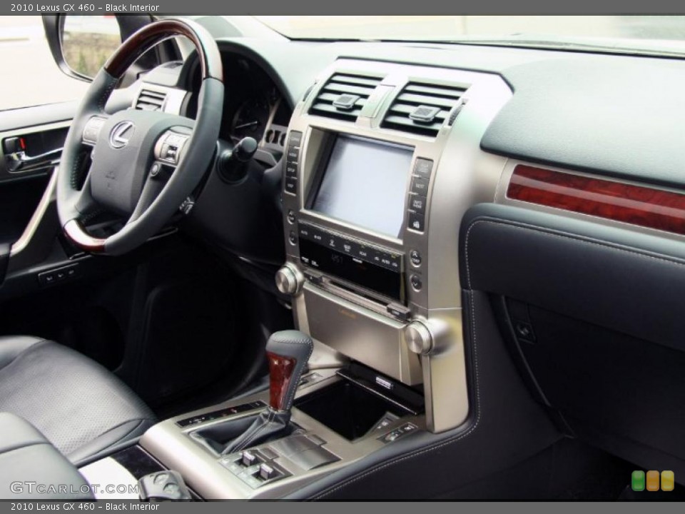 Black Interior Dashboard for the 2010 Lexus GX 460 #48437298