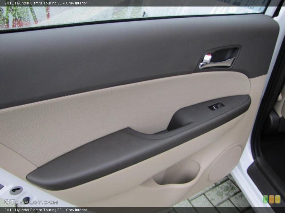 Gray Interior Door Panel for the 2011 Hyundai Elantra Touring SE #48437421