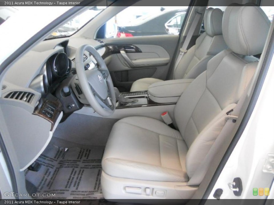 Taupe Interior Photo for the 2011 Acura MDX Technology #48438645