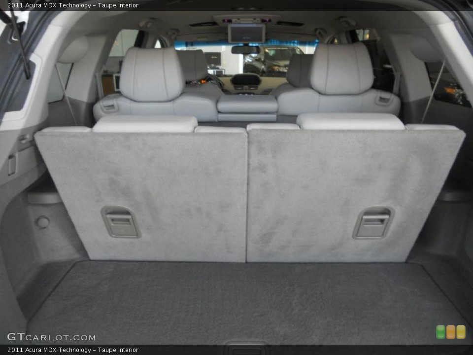 Taupe Interior Trunk for the 2011 Acura MDX Technology #48438690