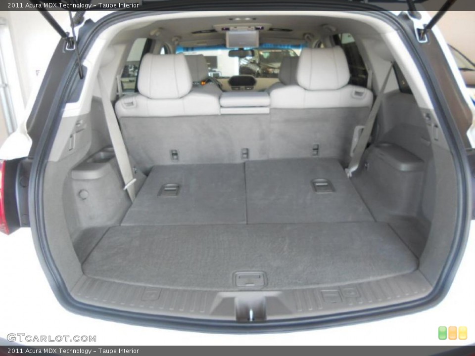Taupe Interior Trunk for the 2011 Acura MDX Technology #48438705