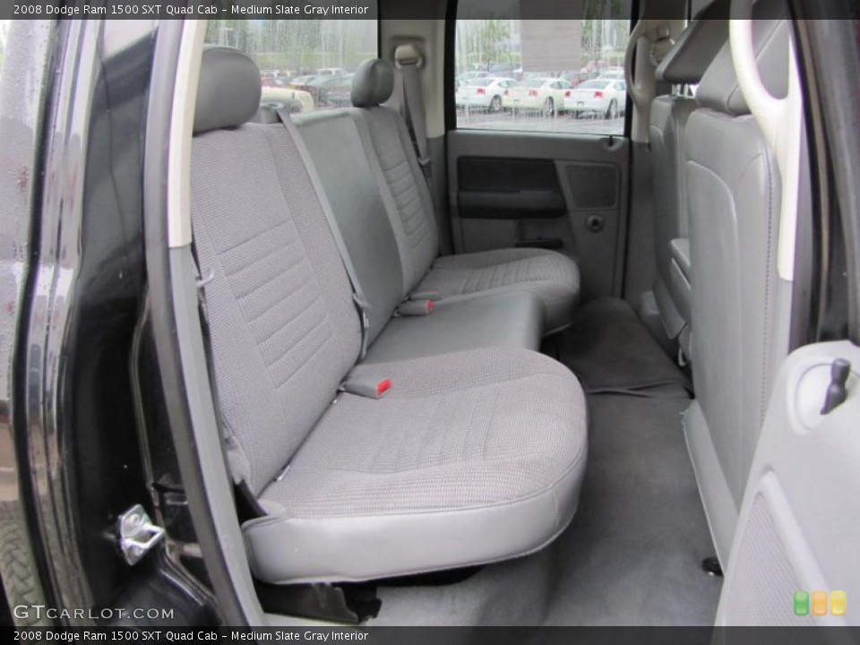 Medium Slate Gray Interior Photo for the 2008 Dodge Ram 1500 SXT Quad Cab #48439428