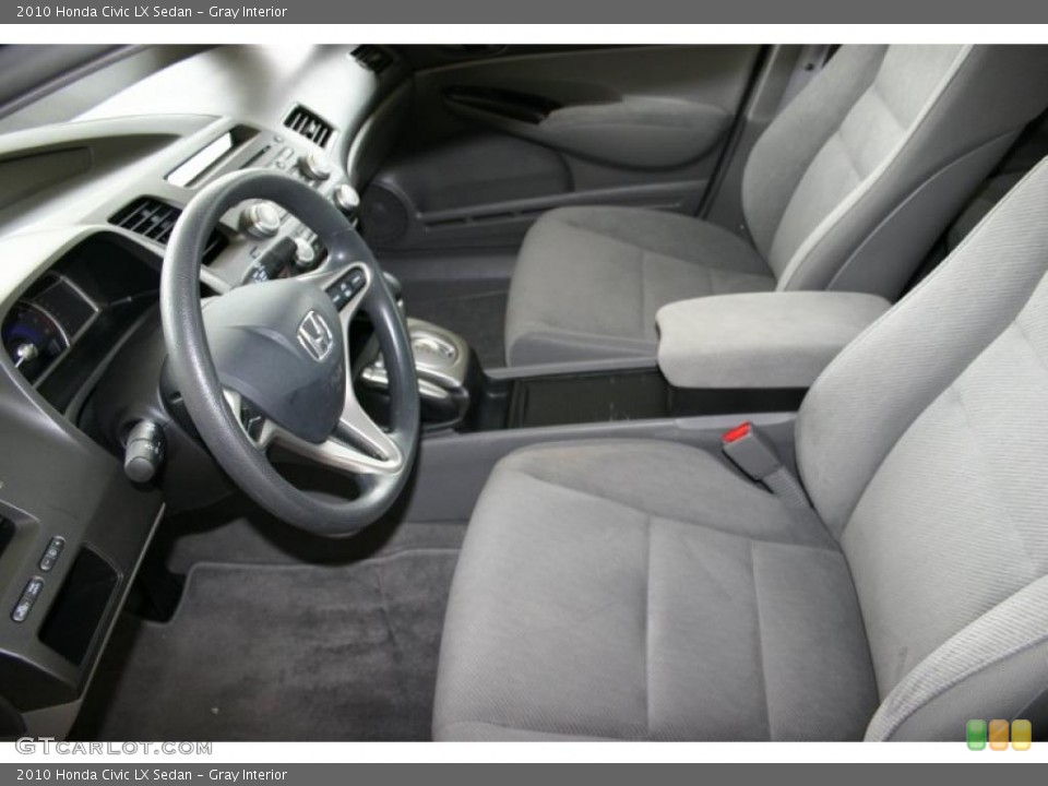 Gray Interior Photo for the 2010 Honda Civic LX Sedan #48440118