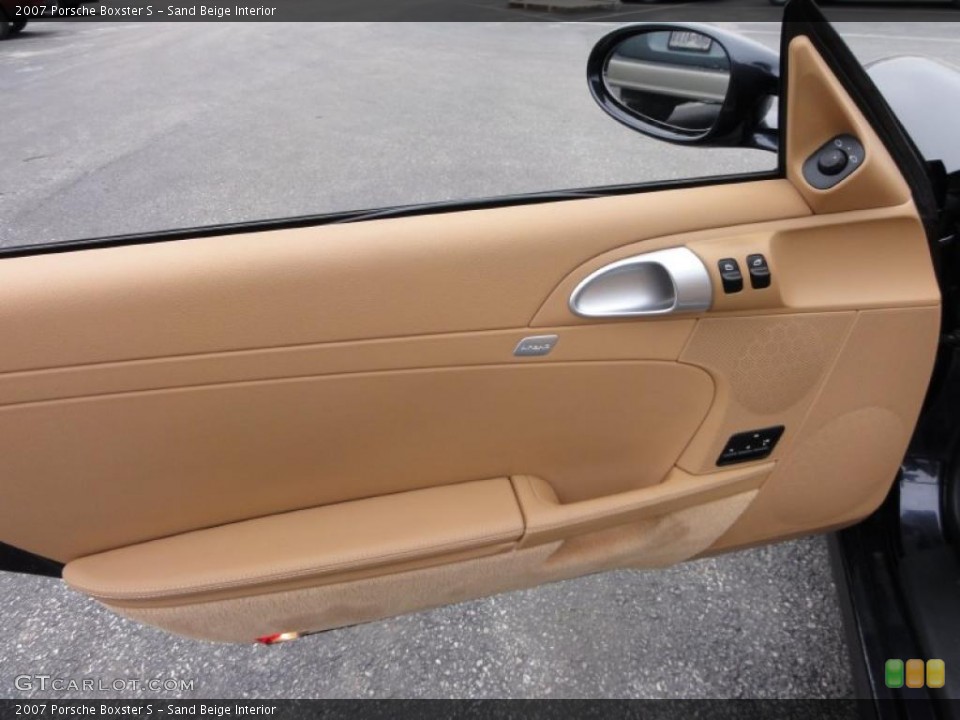 Sand Beige Interior Door Panel for the 2007 Porsche Boxster S #48440140