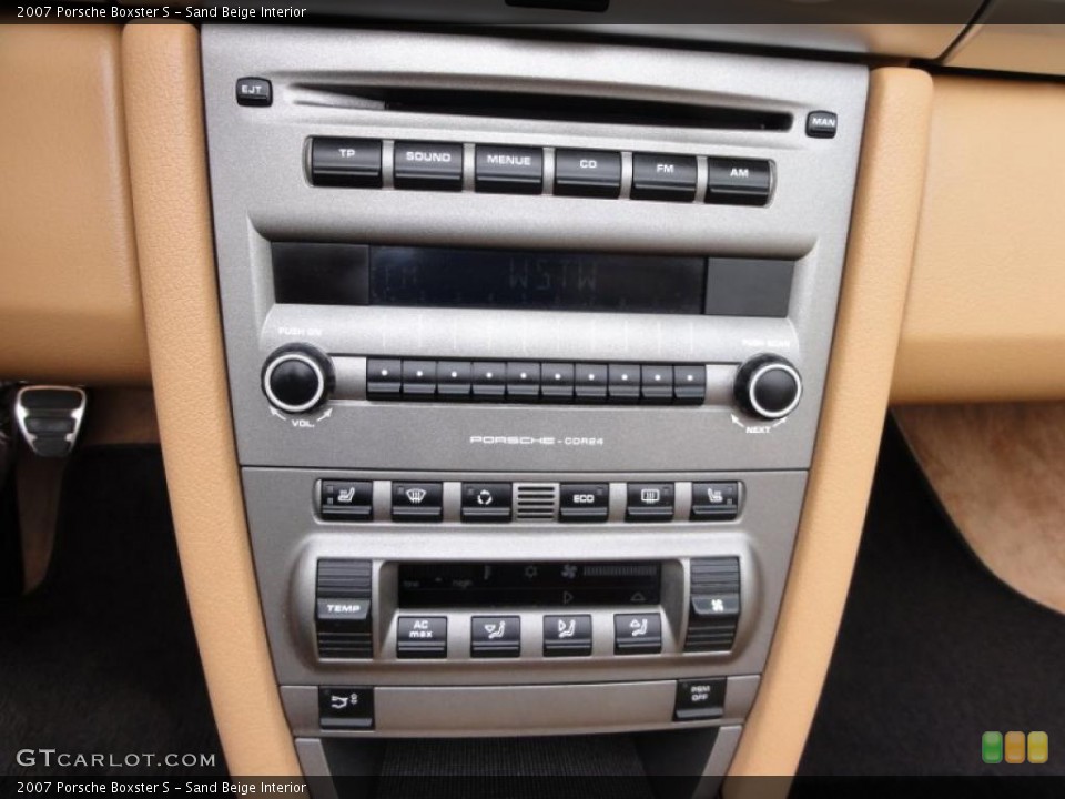 Sand Beige Interior Controls for the 2007 Porsche Boxster S #48440370