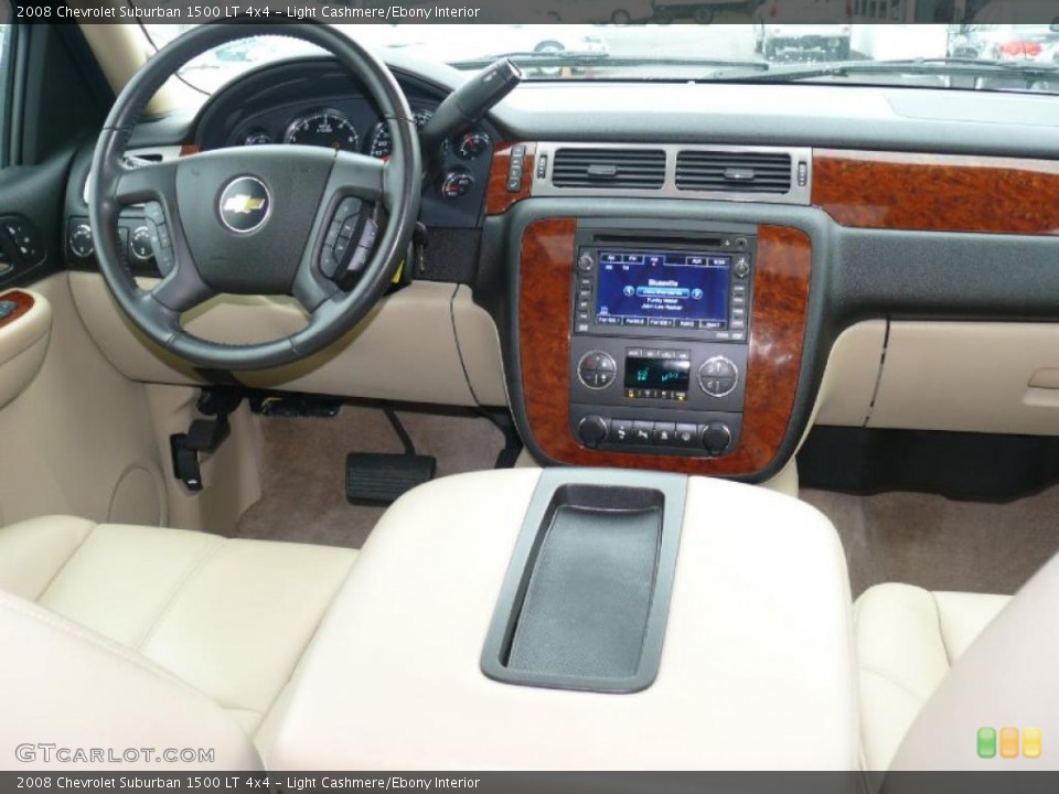 Light Cashmere/Ebony Interior Dashboard for the 2008 Chevrolet Suburban 1500 LT 4x4 #48441708