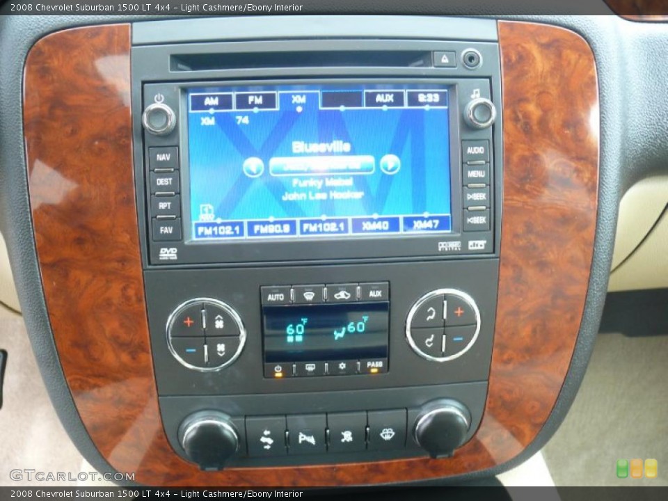 Light Cashmere/Ebony Interior Controls for the 2008 Chevrolet Suburban 1500 LT 4x4 #48441726