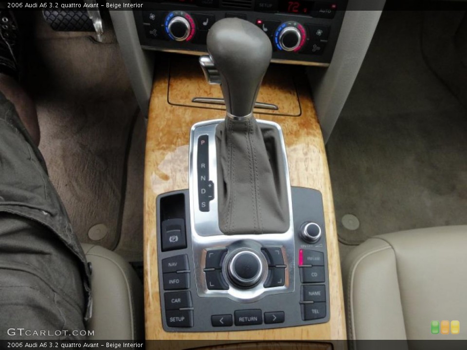 Beige Interior Transmission for the 2006 Audi A6 3.2 quattro Avant #48441756