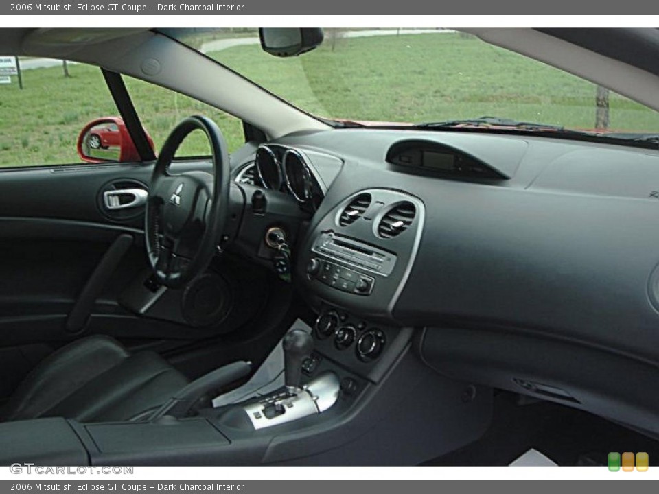 Dark Charcoal Interior Dashboard for the 2006 Mitsubishi Eclipse GT Coupe #48442842