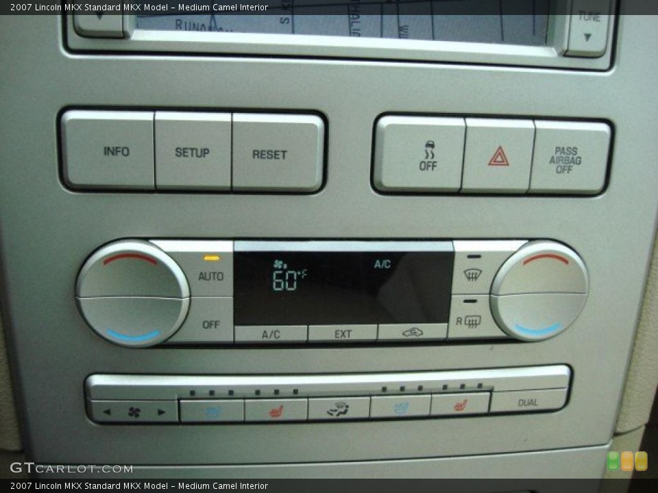 Medium Camel Interior Controls for the 2007 Lincoln MKX  #48443466
