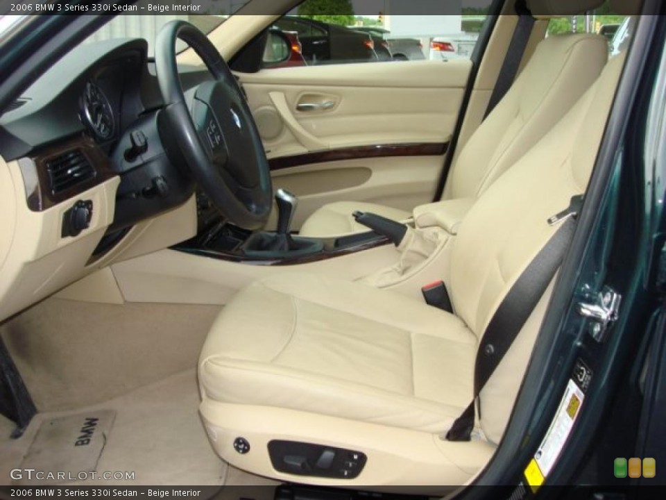 Beige Interior Photo for the 2006 BMW 3 Series 330i Sedan #48444426